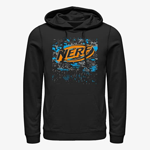 Felpa Merch Hasbro Vault Nerf - Pixel Blast Unisex Hoodie Black