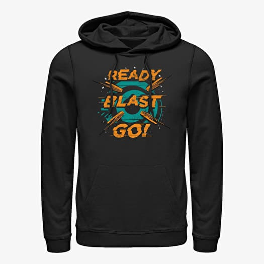 Felpa Merch Hasbro Vault Nerf - Ready Blast Go Unisex Hoodie Black