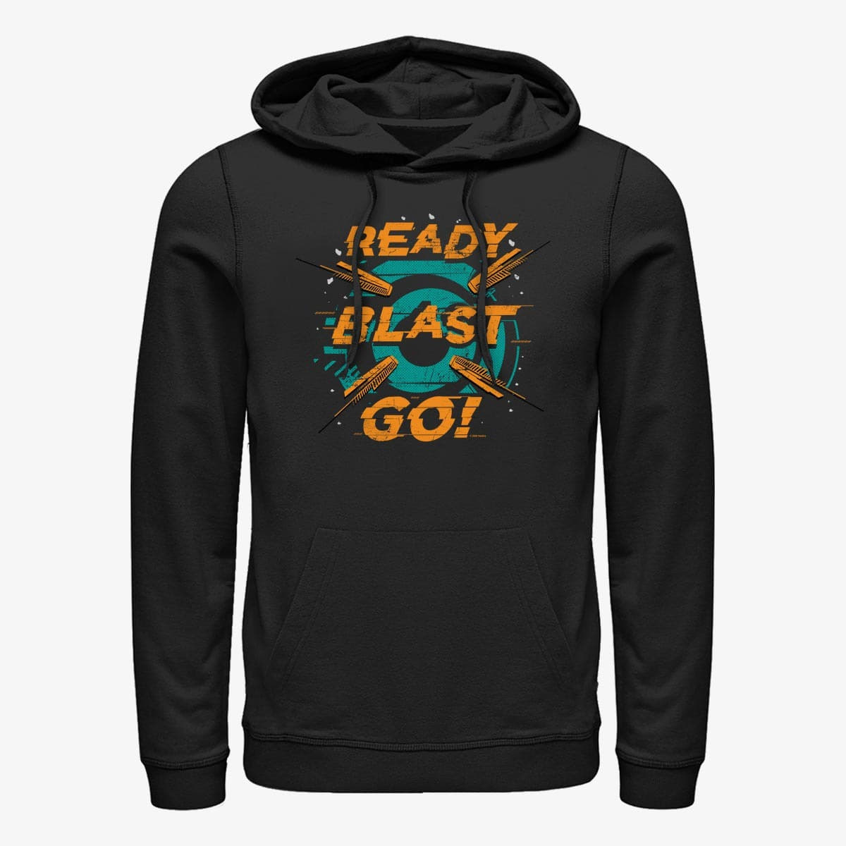 Толстовки та реглани Merch Hasbro Vault Nerf - Ready Blast Go Unisex Hoodie Black