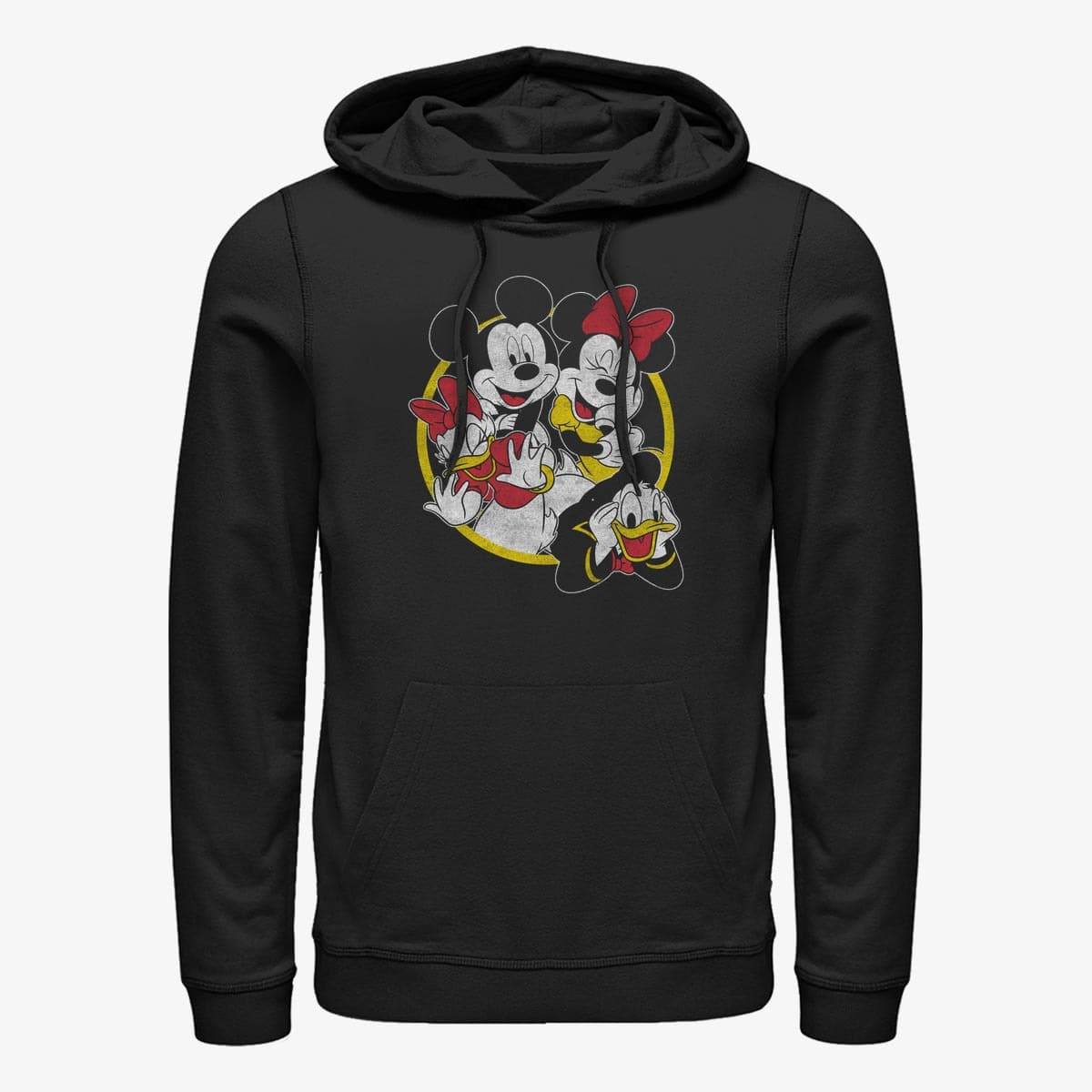 Регланы и толстовки Merch Disney Classics Mickey Classic - DISNEY GROUP Unisex Hoodie Black
