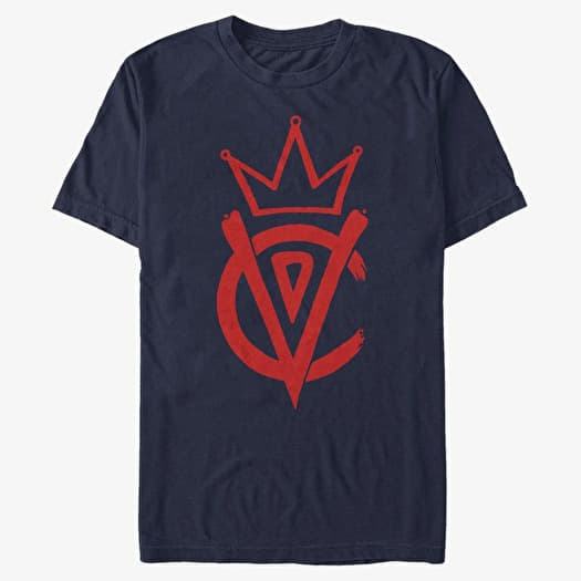 T-shirt Merch Disney Classics DNCA - Cruella Emblem Unisex T-Shirt Navy Blue