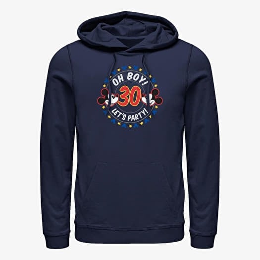 Sweatshirt Merch Disney Classics Mickey Classic - Oh Boy Mickey 30 Unisex Hoodie Navy Blue