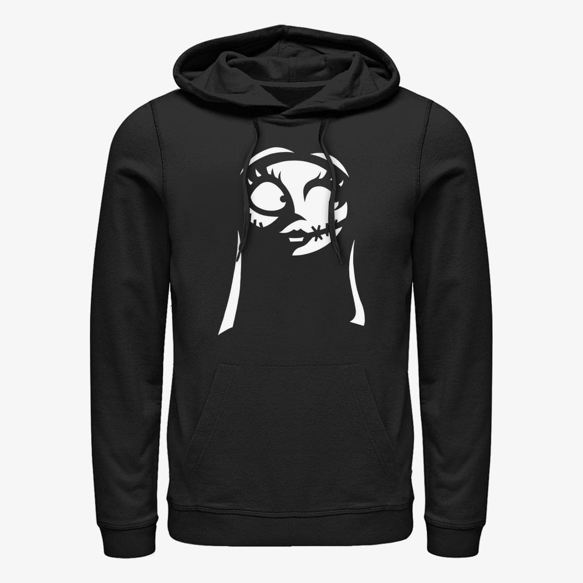 Mikiny Merch Disney Classics Nightmare Before Christmas - His Sally Unisex Hoodie Black