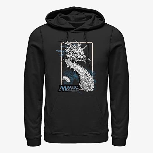 Kampsun Merch Magic: The Gathering - Sea Dragon Unisex Hoodie Black