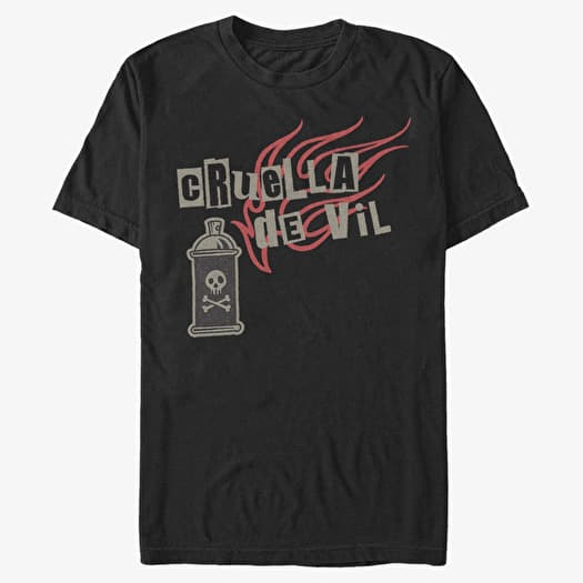 T-shirt Merch Disney Classics DNCA - Spray Fire Unisex T-Shirt Black