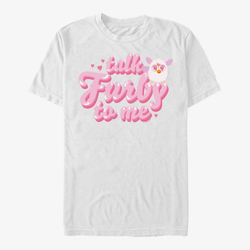 majice kratkih rukava Merch Hasbro Vault Furby - Talk Furby Unisex T-Shirt White