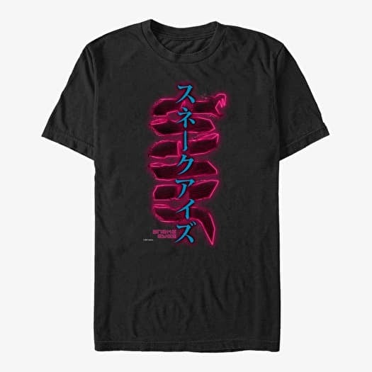 T-shirt Merch Hasbro Vault Snake Eyes - Neon Dragon Unisex T-Shirt Black