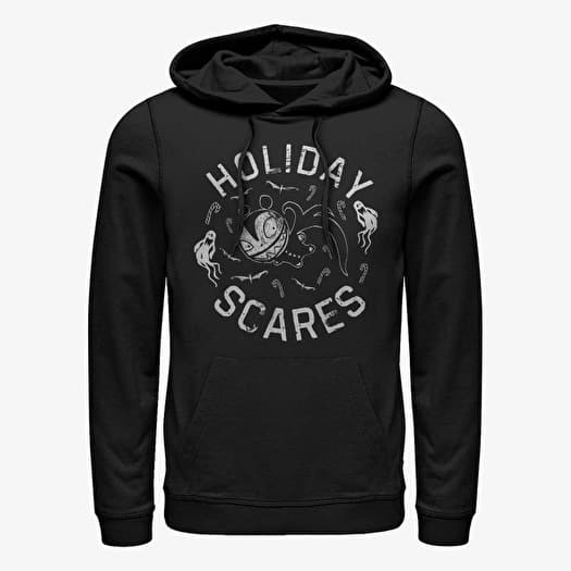 Majica Merch Disney Classics Nightmare Before Christmas - Holiday Scares Doll Unisex Hoodie Black