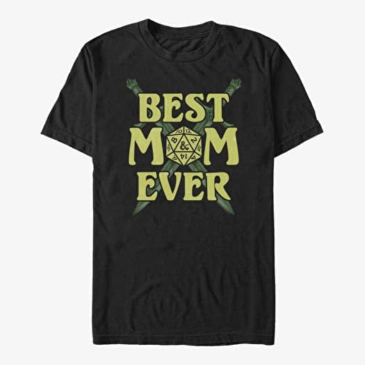 T-paita Merch Dungeons & Dragons - Best Mom Ever Unisex T-Shirt Black