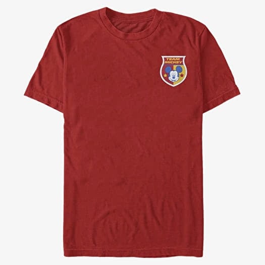 T-shirt Merch Disney Classics Mickey Classic - Spain Badge Unisex T-Shirt Red