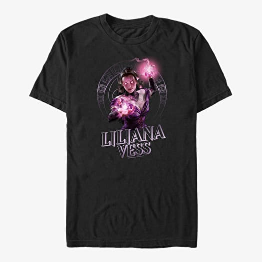 T-shirt Merch Magic: The Gathering - Nouveau Liliana Unisex T-Shirt Black