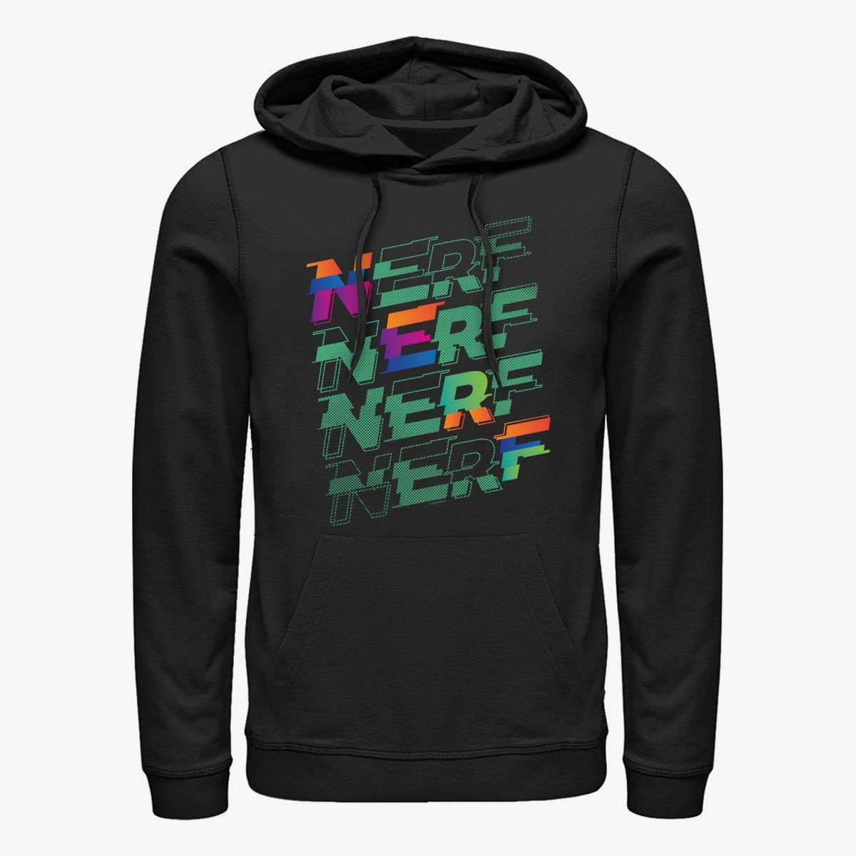 Sweatshirts Merch Hasbro Vault Nerf - Nerf Stack Unisex Hoodie Black