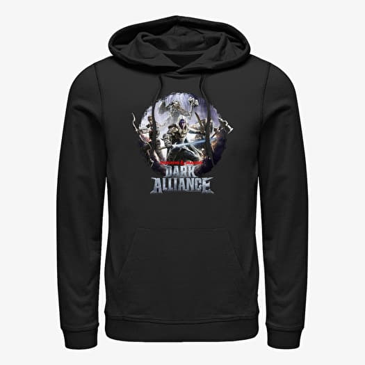 Merch Dungeons & Dragons - Alliance Circle Lockup Unisex Hoodie Black