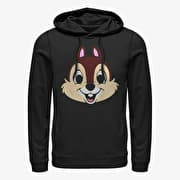 Merch Disney Classics Mickey & Friends - Chip Big Face Unisex Hoodie Black