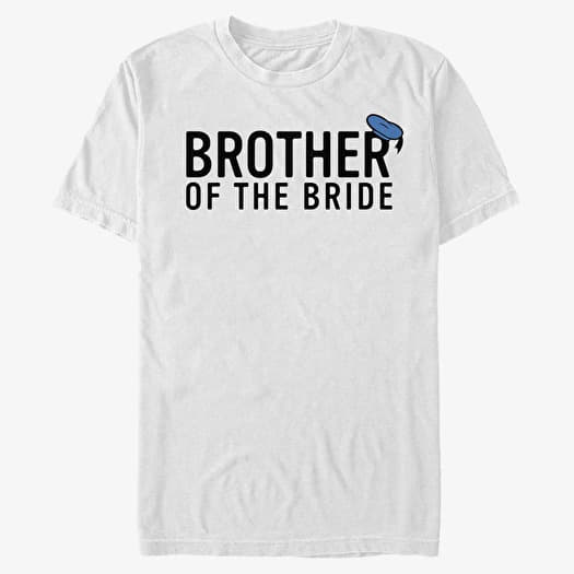 T-shirt Merch Disney Classics Mickey & Friends - Brother of the Bride Unisex T-Shirt White