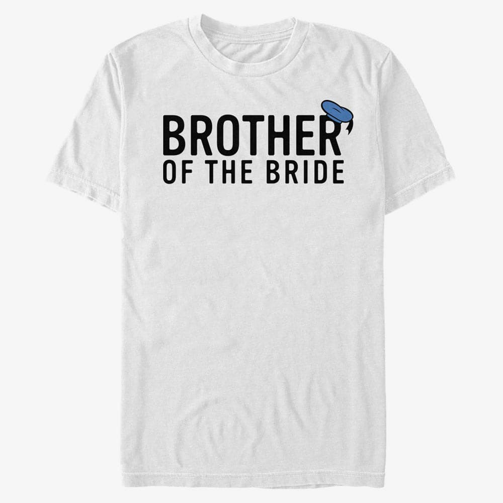 T-Shirts Merch Disney Classics Mickey & Friends - Brother of the Bride Unisex T-Shirt White