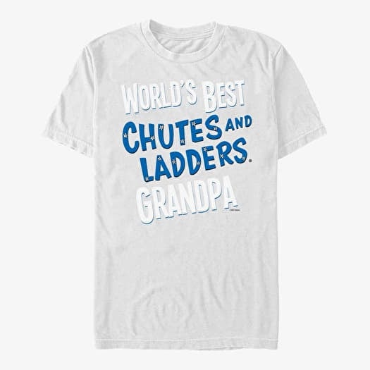 T-shirt Merch Hasbro Vault Chutes & Ladders - Chutes and Ladders Grandpa Unisex T-Shirt White