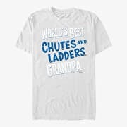 Merch Hasbro Vault Chutes & Ladders - Chutes and Ladders Grandpa Unisex T-Shirt White