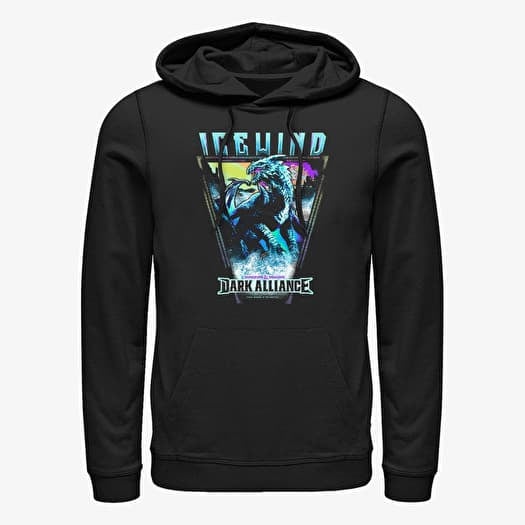 Merch Dungeons & Dragons - Icy Breadth Unisex Hoodie Black