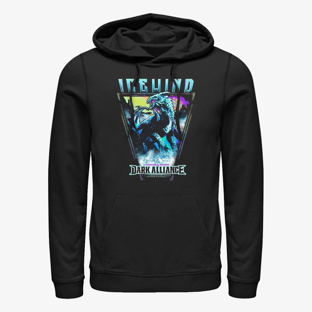 Sudaderas Merch Dungeons & Dragons - Icy Breadth Unisex Hoodie Black