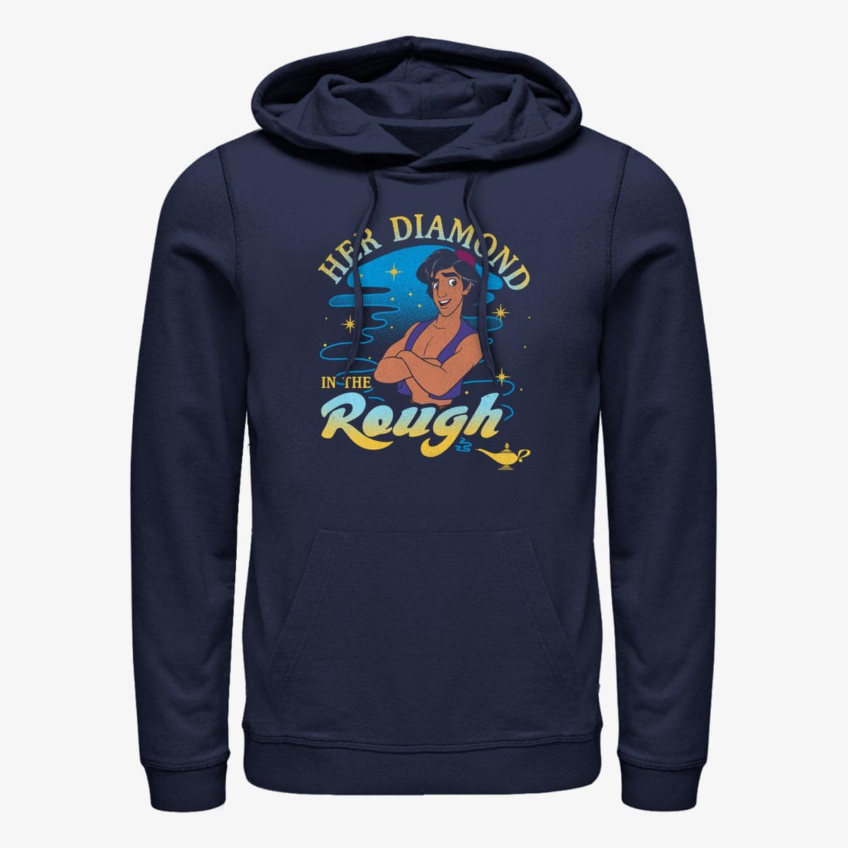 Суичърти Merch Disney Classics Aladdin - Diamond In the Rough Unisex Hoodie Navy Blue