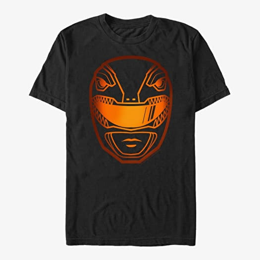 Majica Merch Hasbro Vault Power Rangers - Helmet Carving Unisex T-Shirt Black