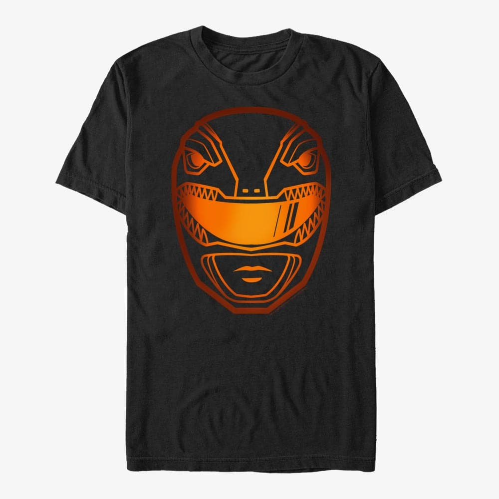 Футболки Merch Hasbro Vault Power Rangers - Helmet Carving Unisex T-Shirt Black