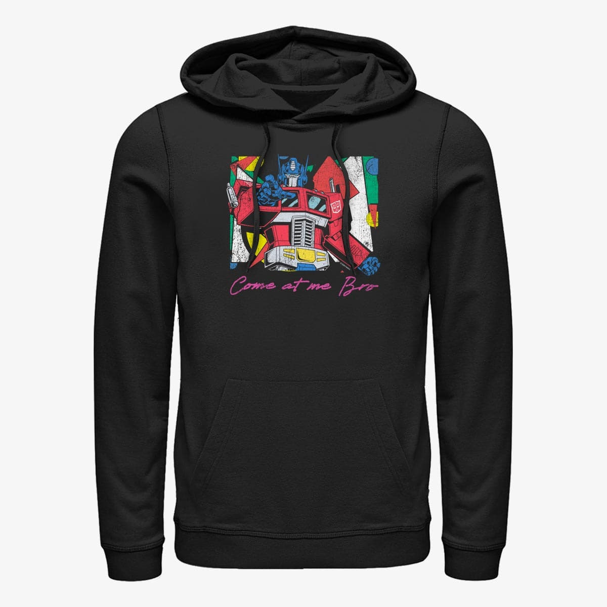 Bluzy Merch Hasbro Vault Transformers - I Like Big Bots Unisex Hoodie Black