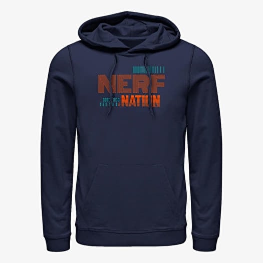 Mikina Merch Hasbro Vault Nerf - Abstracted Construct Unisex Hoodie Navy Blue