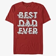 Merch Disney Classics 101 Dalmatians - Pongo Best Dad Ever Unisex T-Shirt Red