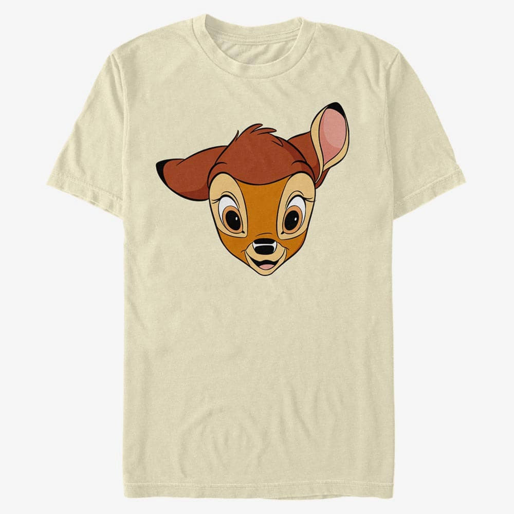 T-shirts Merch Disney Classics Bambi - Bambi Big Face Unisex T-Shirt Natural