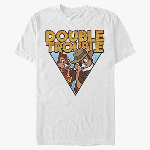 T-shirt Merch Disney Classics Chip 'N Dale - Buddy Tee L Unisex T-Shirt White