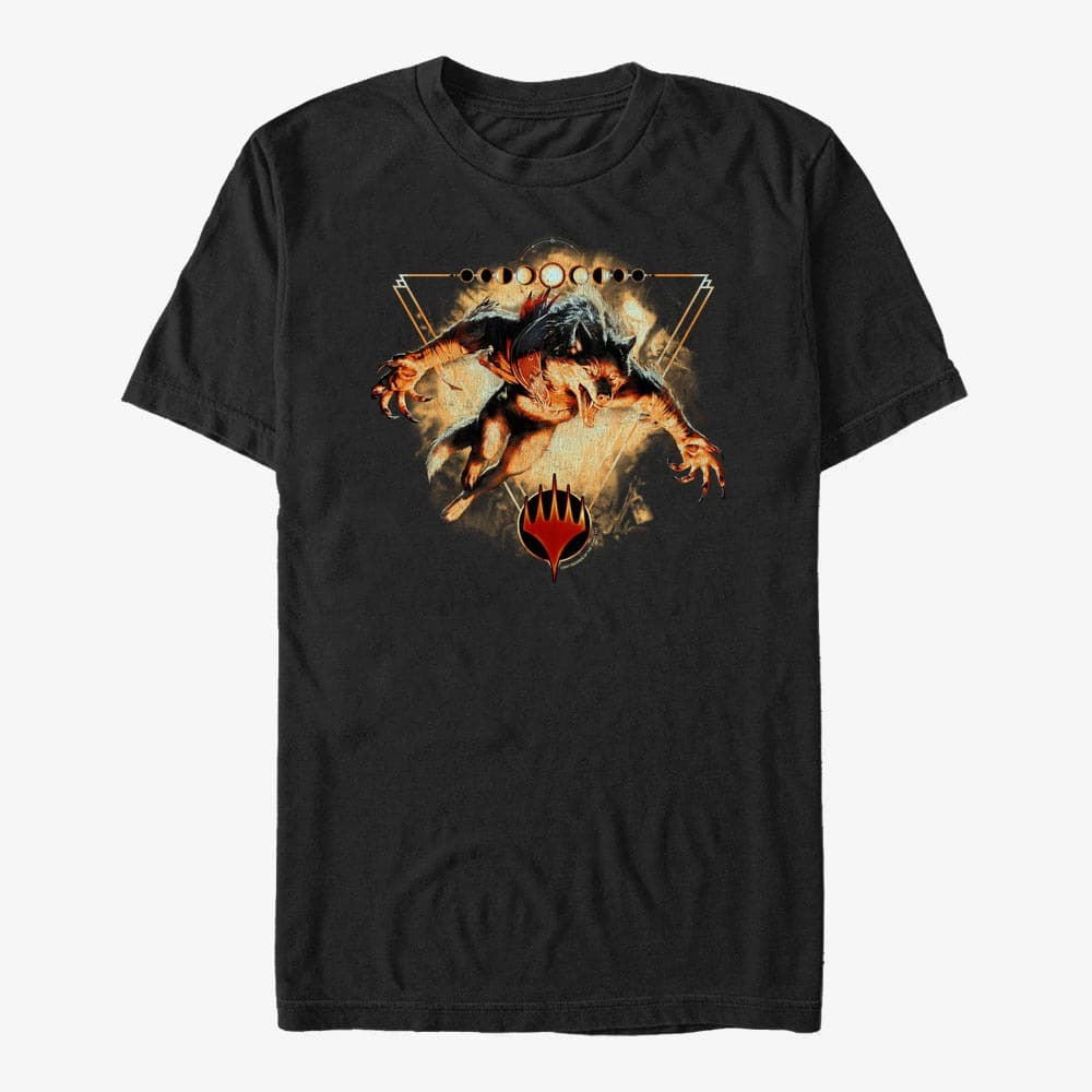 Magliette Merch Magic: The Gathering - Werewolf Occulture Unisex T-Shirt Black
