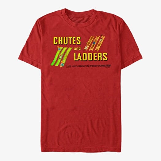 T-shirt Merch Hasbro Vault Chutes & Ladders - Vintage Box Unisex T-Shirt Red