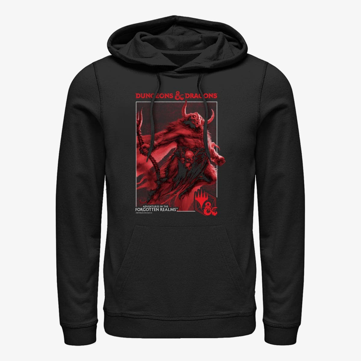 Kapuutsikud ja kampsunid Merch Magic: The Gathering - DD Adventures Unisex Hoodie Black