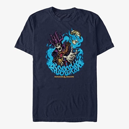 Merch Dungeons & Dragons - Acererak Logo Unisex T-Shirt Navy Blue