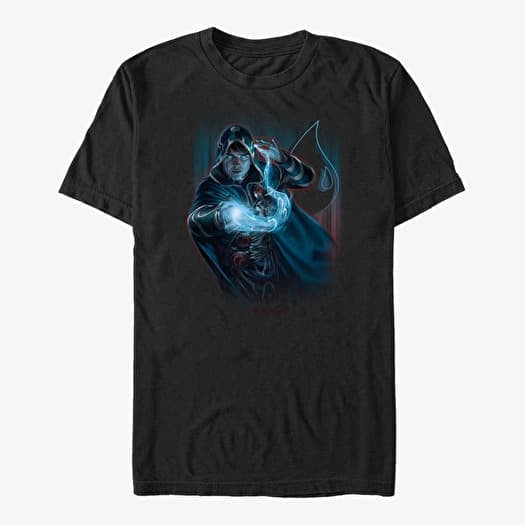 T-shirt Merch Magic: The Gathering - Water Mage Unisex T-Shirt Black