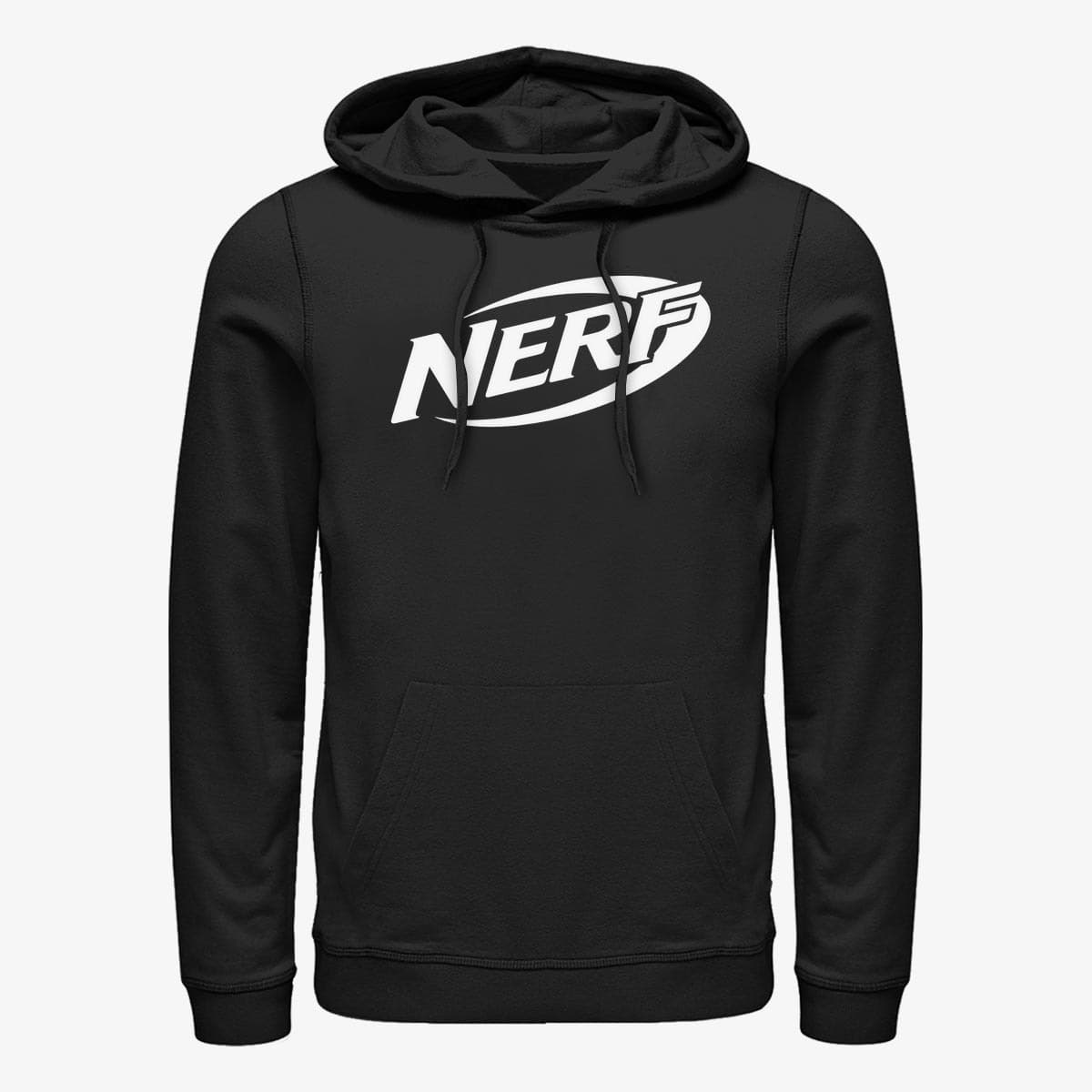 Sweatshirts Merch Hasbro Vault Nerf - Nerf Logo Unisex Hoodie Black