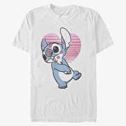 Merch Disney Classics Lilo & Stitch - Kissy Faced Unisex T-Shirt White