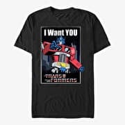 Merch Hasbro Vault Transformers - I Want You Unisex T-Shirt Black