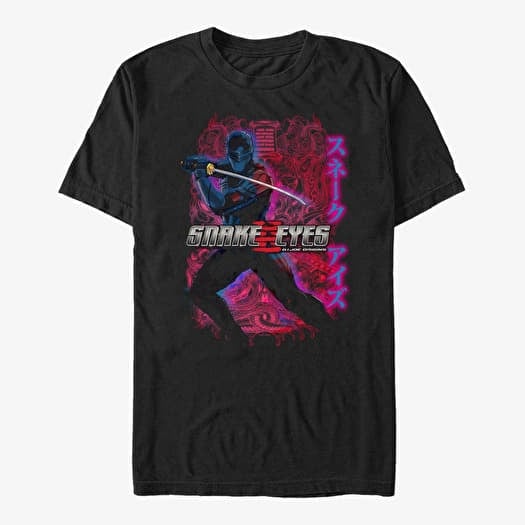 T-shirt Merch Hasbro Vault Snake Eyes - The Silent Type Unisex T-Shirt Black