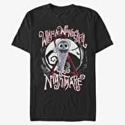Merch Disney Classics Nightmare Before Christmas - Santa Jack Unisex T-Shirt Black
