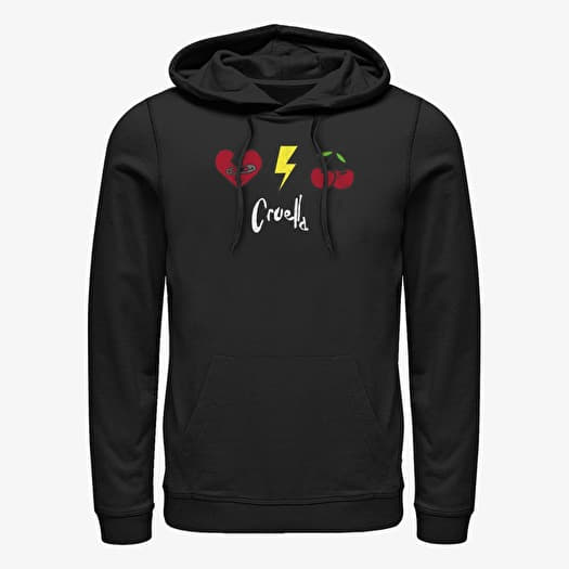 Mikina Merch Disney Classics DNCA - Cruella Patches Unisex Hoodie Black