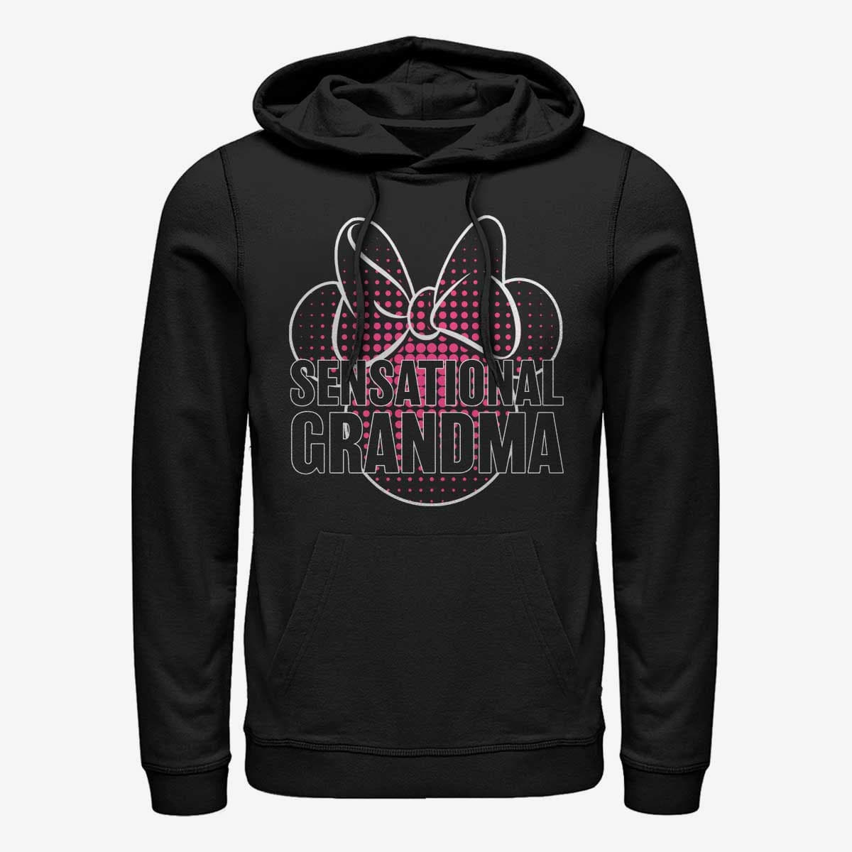 Sweatshirts Merch Disney Classics Mickey Classic - Sensational Grandma Unisex Hoodie Black