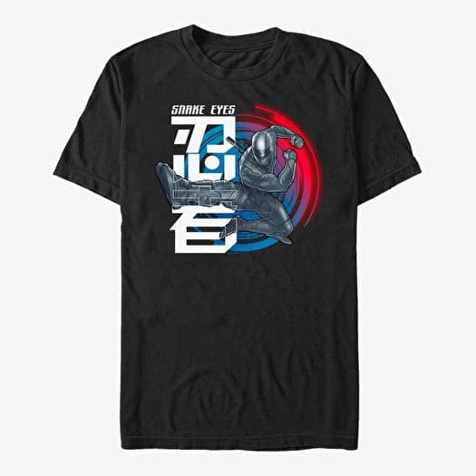 T-shirt Merch Hasbro Vault Snake Eyes - Gradient Kick Unisex T-Shirt Black