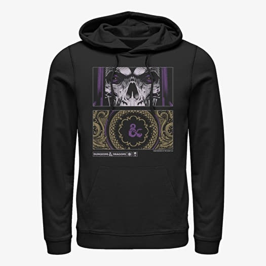 Merch Dungeons & Dragons - Lich Panel Unisex Hoodie Black