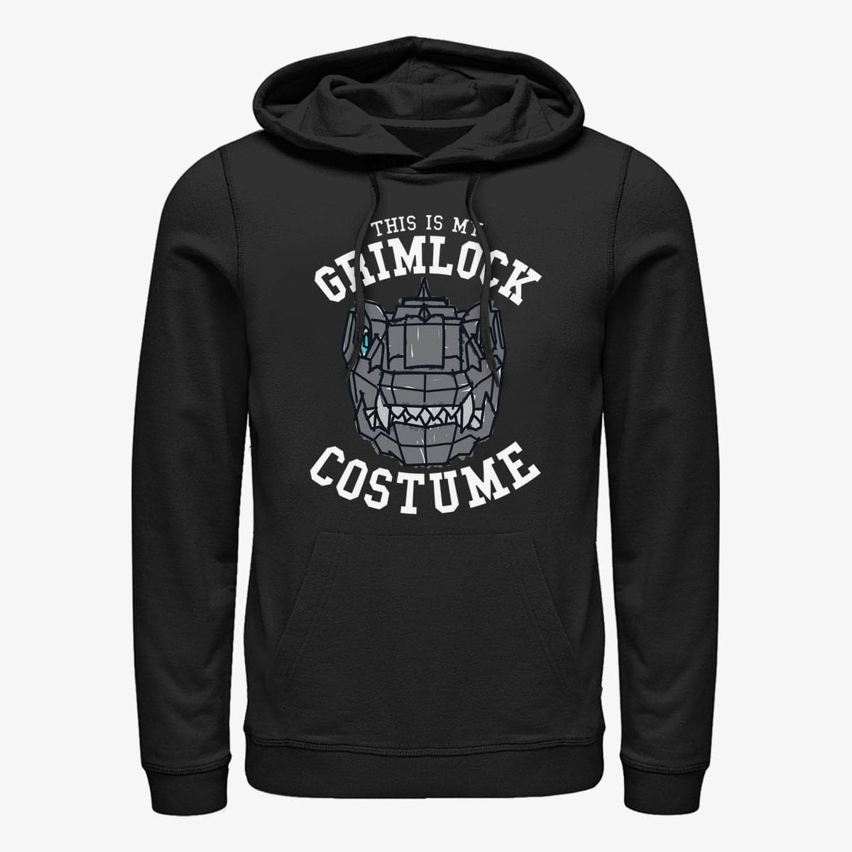 Толстовки та реглани Merch Hasbro Vault Transformers - This is My Grimlock Costume Unisex Hoodie Black