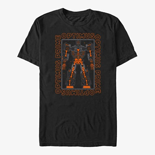 T-shirt Merch Hasbro Vault Transformers - Skeleton Optimus Unisex T-Shirt Black