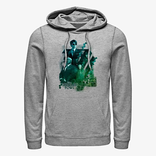 Sweatshirt Merch Disney Classics Artemis Fowl - Group Gradient Unisex Hoodie Heather Grey