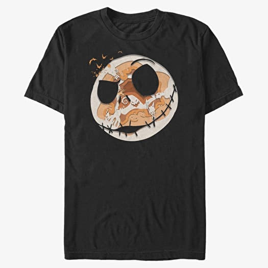 T-skjorte Merch Disney Classics Nightmare Before Christmas - Paper Halloween Unisex T-Shirt Black